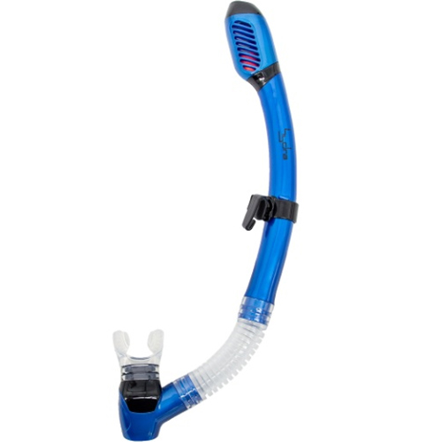 Genesis Hydra Dry Snorkel Ice Blue/Clear